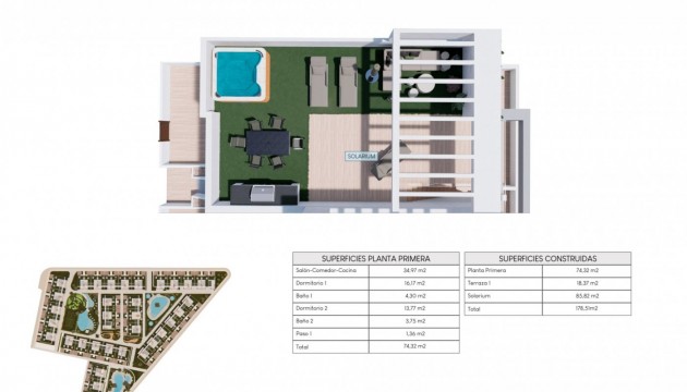 New Build - Bungalow - Torrevieja - Los Balcones - Los Altos del Edén