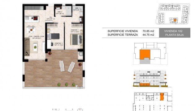 Новое здание - Квартира - Orihuela Costa - Los Altos