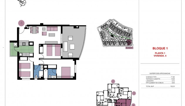 New Build - Apartment - Pilar de la Horadada - Mil Palmeras