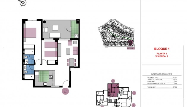 New Build - Apartment - Pilar de la Horadada - Mil Palmeras