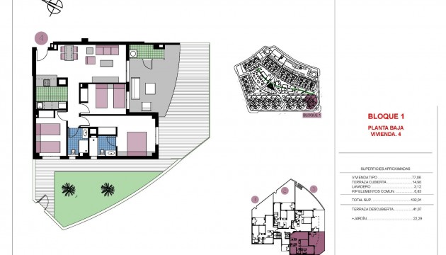 New Build - Apartment - Pilar de la Horadada - Mil Palmeras