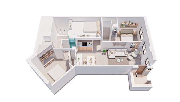 New Build - Apartment - Pilar de la Horadada