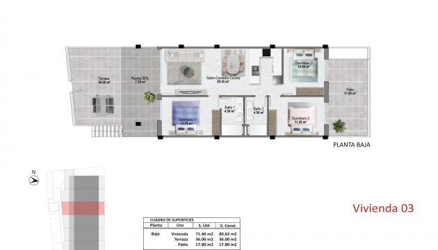 Nueva construcción  - Bungalow - Pilar de la Horadada