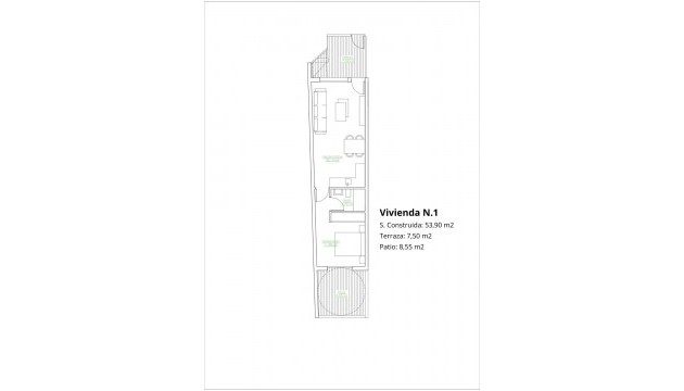 Nybyggnation - Bungalow - San Pedro del Pinatar