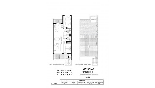 Новое здание - Бунгало - Pilar de la Horadada