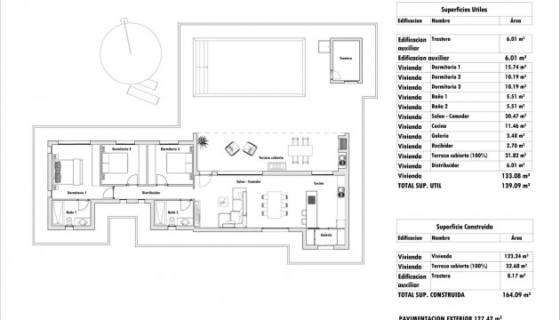 Nybyggnation - Fristående Villa - Aspe