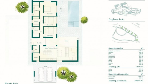 New Build - Detached Villa - Fuente Álamo - Hacienda del Alamo