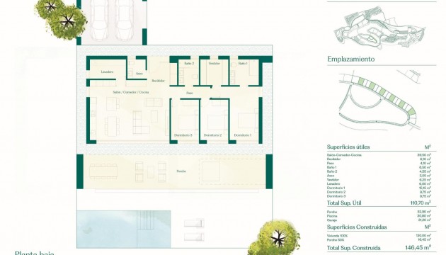 New Build - Detached Villa - Fuente Álamo - Hacienda del Alamo