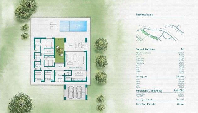 New Build - Detached Villa - Fuente Álamo - Hacienda del Alamo