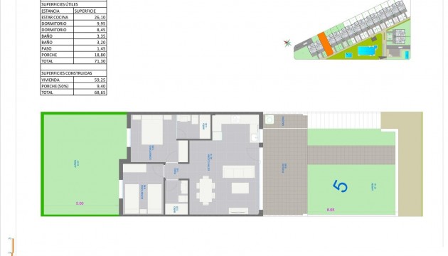 Nybyggnation - Bungalow - Pilar de la Horadada