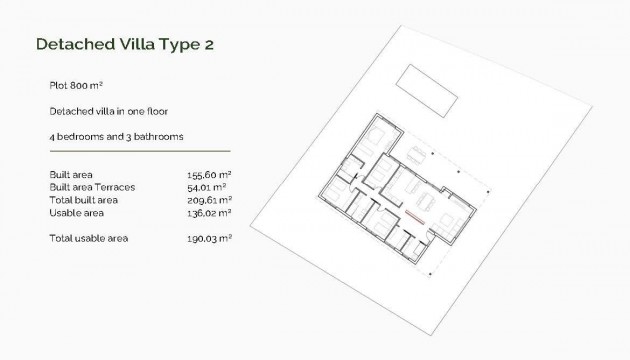 New Build - Detached Villa - Penàguila - El Olivar