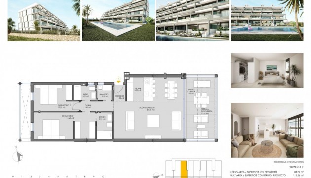 Nybyggnation - Lägenhet - Cartagena - Mar De Cristal