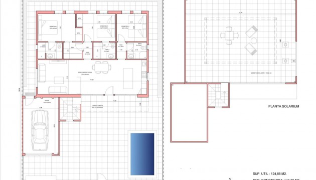 New Build - Detached Villa - Fuente Álamo - La Pinilla