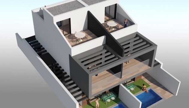 Nieuwbouw Woningen - Detached Villa - San Javier - Santiago de la Ribera