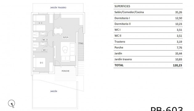 Nieuwbouw Woningen - Bungalow - San Miguel de Salinas