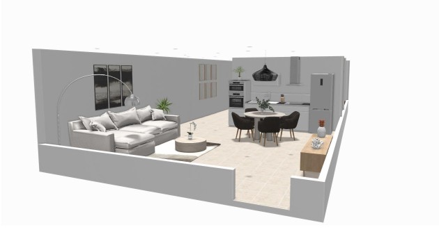 Nybyggnation - Bungalow - Hondón de las Nieves