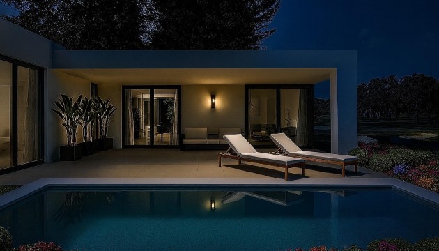 Nybyggnation - Fristående Villa - Hondón de las Nieves