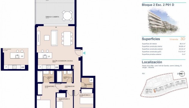 Nieuwbouw Woningen - Apartment - Denia
