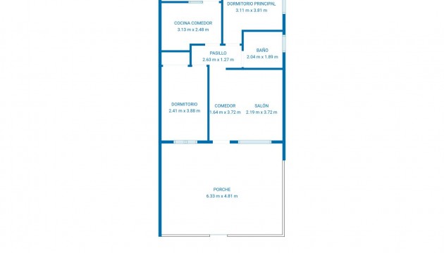 Resale - Semi Detached Villa - Torrevieja