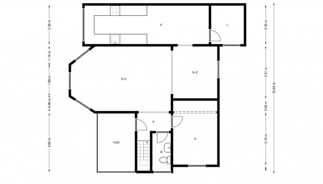 Resale - House - Orihuela Costa - Playa Flamenca