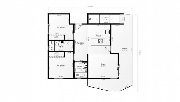 Resale - Apartment - San Miguel de Salinas