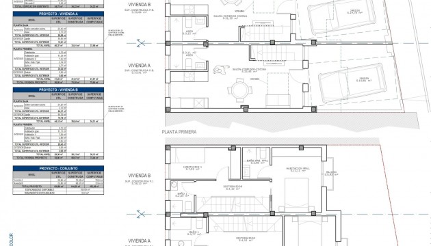 Nybyggnation - Radhus - Cartagena - La Azohía