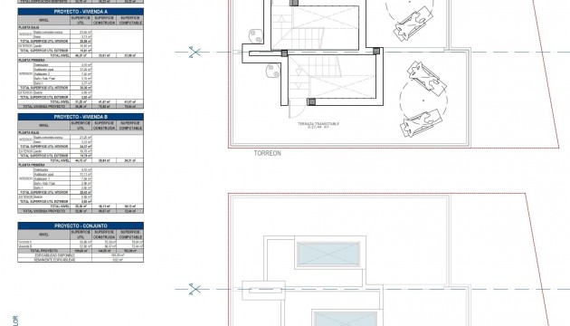 Nybyggnation - Radhus - Cartagena - La Azohía