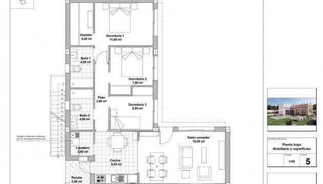 Nybyggnation - Fristående Villa - Mazarron
