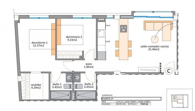 New Build - Apartment - San Pedro del Pinatar - Lo Pagan