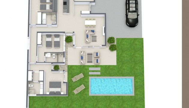 New Build - Detached Villa - Banos y Mendigo - Altaona Golf