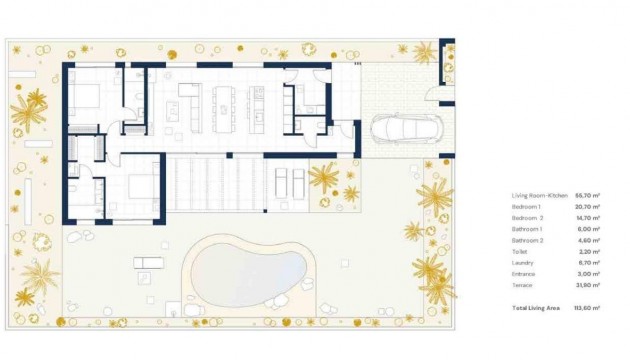 Новое здание - отдельная вилла - Banos y Mendigo - Altaona Golf