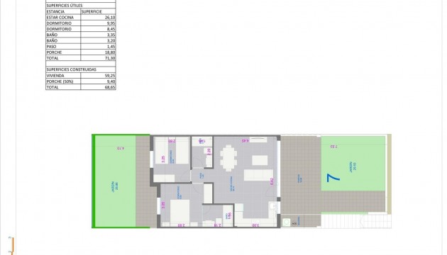 Новое здание - Бунгало - Pilar de la Horadada