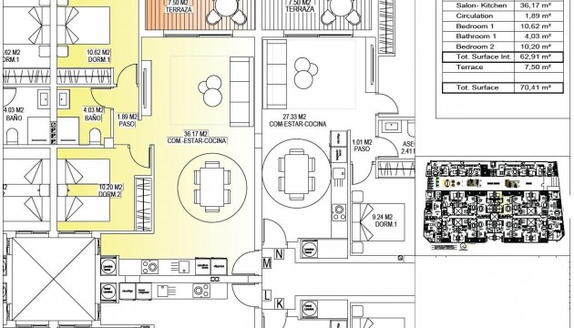 Nieuwbouw Woningen - Apartment - San Miguel de Salinas