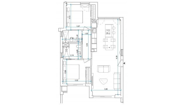 Resale - Apartment - Orihuela Costa - Las Colinas Golf