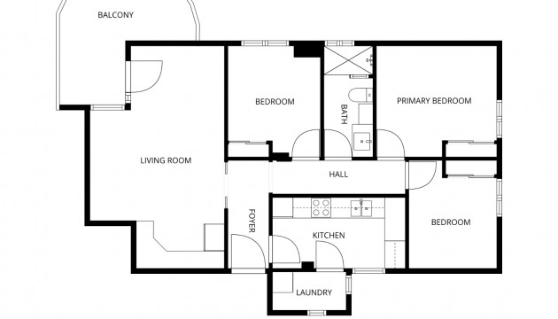 Herverkoop - Apartment - Arenales del Sol - Segunda linea playa