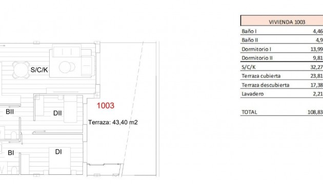 New Build - Apartment - San Miguel de Salinas