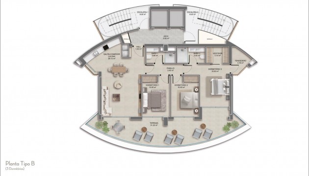 Nybyggnation - Lägenhet - Calpe