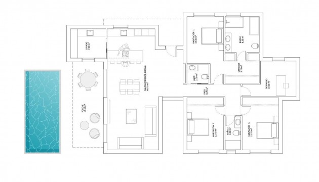 Nybygg - Detached Villa - Monforte del Cid