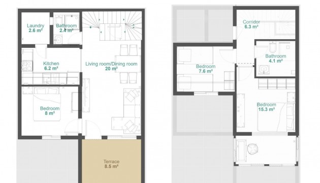 Resale - Townhouse - Orihuela