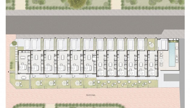 Nieuwbouw Woningen - Herenhuis - Pilar de la Horadada