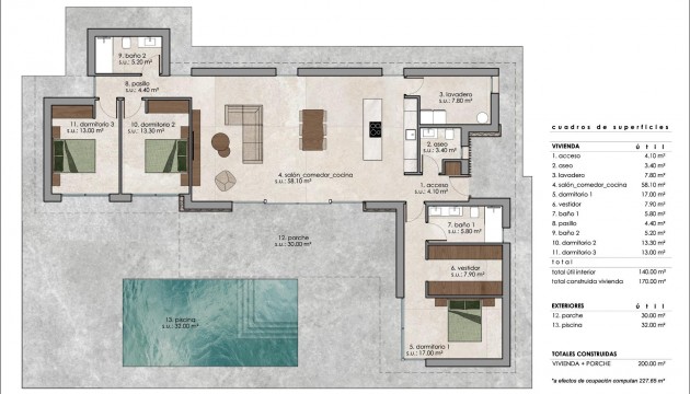 Новое здание - отдельная вилла - Pinoso