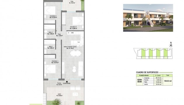 Nieuwbouw Woningen - Bungalow - Alhama De Murcia - Condado De Alhama Resort