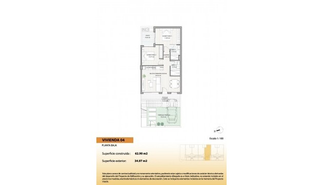 Nybyggnation - Bungalow - San Pedro del Pinatar