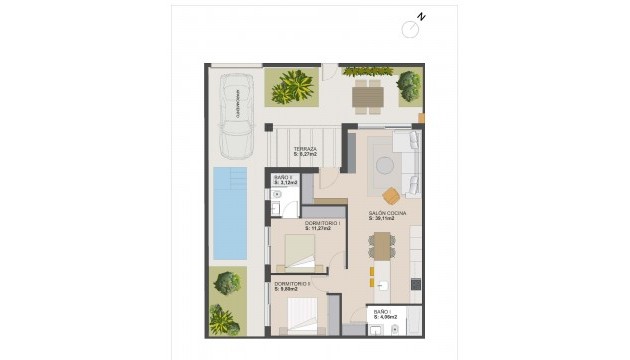 Nueva construcción  - Adosado - Torre Pacheco