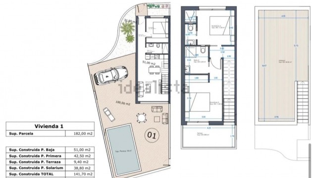 Перепродажа - отдельная вилла - Orihuela Costa - Lomas de Cabo Roig