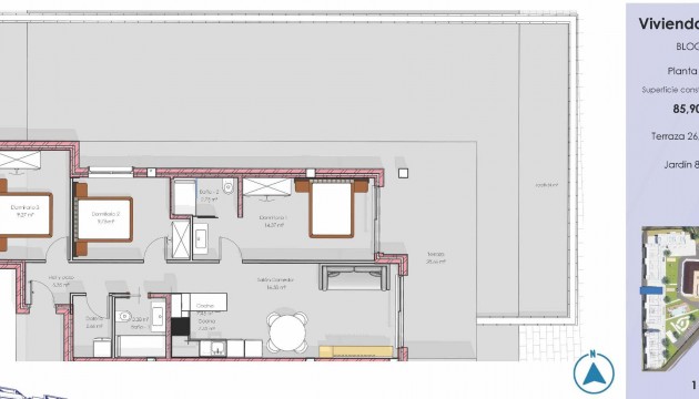 Nybygg - Leilighet - Guardamar del Segura - El Raso