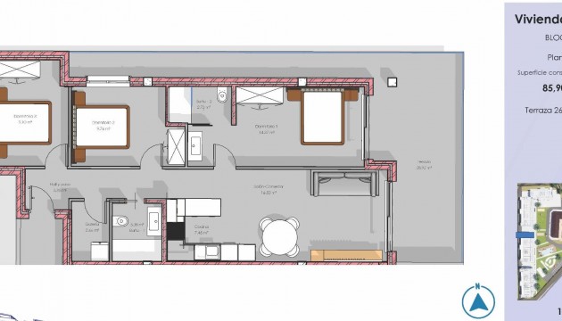 Nybygg - Leilighet - Guardamar del Segura - El Raso