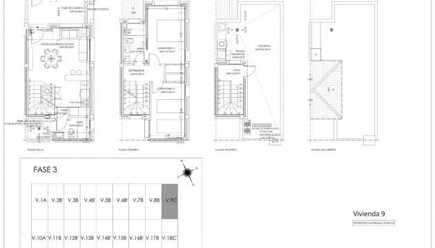 Nybygg - Rekkehus - Torre Pacheco - Santa Rosalia pueblo