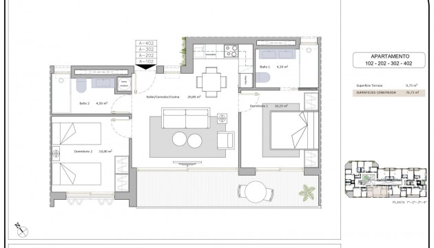 Nybygg - Leilighet - San Pedro del Pinatar - Lo Pagan