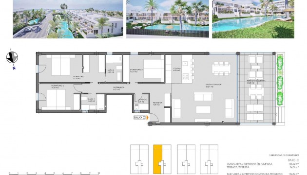 New Build - Bungalow - Cartagena - Mar De Cristal